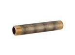 Rotguss Gewindefitting-Langnippel 1/2'' x 120 mm