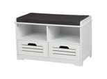 HTI-Line Schuhbank mit 2 Schubladen Kara