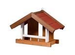 dobar Vogelhaus "Herbstfrüchte" im 2er-Set, Vogelfutterhäuser zum Aufhängen, 22,5x21x16 cm