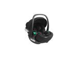Kikkaboo Babyschale i-Trail i-Size (40 - 87 cm) Gruppe 0+ Ganzkörperkissen, SPS schwarz