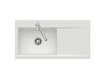 Villeroy und Boch Subway Style 60 Spüle 336200SM Spülbecken links, 1000 x 510 mm, steam CeramicPlus