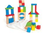 Hape Spielbausteine »Bunte Holzbausteine«, (Set, 50 St.)