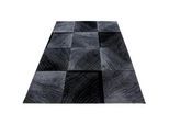 Webteppich Plus Schwarz ca. 120x170cm
