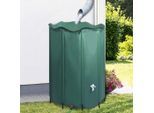 vidaXL Regenwassertank Faltbar mit Hahn 1250 L