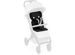 ABC Design Kinderwageneinlage , Schwarz , 27x6.5x31.5 cm , EN 1888 , pflegeleicht, Gurtschlitze, Vorderteil abnehmbar, schadstofffrei, atmungsaktiv , Baby on Tour, Kinderwagen, Kinderwagenzubehör, Sonstiges Kinderwagenzubehör