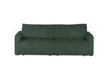 Xora 2,5-Sitzer , Olivgrün , Textil , 240x70x125 cm , Stoffauswahl, Armteil links, Armteil rechts , Wohnzimmer, Sofas & Couches, Sofas, Textilsofas