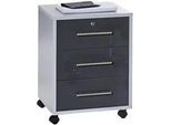 Rollcontainer Office Edition Grau