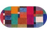 Teppich "Mosaique", bunt, B:70cm H:9mm L:150cm, Polyamid, WASH+DRY BY KLEEN-TEX, Teppiche, Teppich