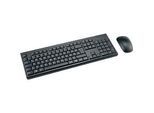 Tastatur und Maus Set Kensington KM150 EQ, kabellos, QWERTZ, versiegelte Membran, Maus mit 1200 dpi, PCR, schwarz