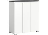 INOSIGN Schuhschrank »Skoskap, Tiefe 40 cm, 3 Türen, 10 Fächer, 8 Einlegeböden«, Platz für ca. 17 Schuhpaare, Kommode, Schuhkommode, Schuhregal