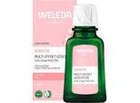 Weleda Gesichtspflege Intensivpflege Natürliches, parfümfreies Öl mit 3 Inhaltsstoffen für beruhigte Haut und Augen-Make-up-EntfernungSensitiv Multi-Effekt Gesichtsöl Mandel 50 ml