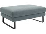 Hockerbank "Spin", grau (anthrazit), B:109cm H:44cm T:74cm, 100% Polyester, SCHÖNER WOHNEN-KOLLEKTION, Hocker, passend zur Serie "Spin"