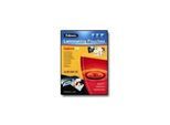 Fellowes Glänzende Karten-Laminierfolie 125 Mikron - 75x105mm