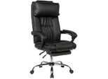 Mid.you Chefsessel , Schwarz , Textil , Drehkreuz , 67x119x62 cm , Wippfunktion, Wippmechanik mit Härtegradeinstellung , Büromöbel, Bürostühle, Chefsessel