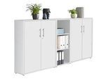 Aktenschrank Office Edition Sw Set 8 Weiß