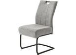 MCA furniture Esszimmerstuhl »AMERY«, Chenilleoptik, (2er-Set), Taschenfederkern, Belastbarkeit 150 kg, Sitzhöhe ca. 49 cm