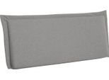 Dekokissen PAIDI "FLYNN LOUNGEKISSEN", grau (steingrau, meliert), B:10cm H:40cm L:100cm, Microfaser, Dekokissen_Sitzkissen_Kissenhüllen, individueller Komfort in drei Farben mit abnehmbarem, waschbarem Bezug