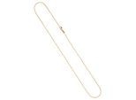 Kette ohne Anhänger JOBO "Ankerkette", gelb (gelbgold 750), Halsketten, Damen, Gelbgold 750, L: 45, 750 Gold 1,3 mm 45 cm