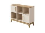 PAIDI Sideboard Stiene ¦ beige ¦ Maße (cm): B: 123,5 H: 90,6 T: 39.6
