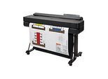HP DesignJet T650 - 914 mm (36") Großformatdrucker - Farbe - Tintenstrahl - A0, ANSI D, Rolle (91,4 cm x 45,7 m) - 2400 x 1200 dpi
