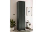 Mehrzweckschrank HOME AFFAIRE "Askot", grün, B:50cm H:197cm T:43cm, Holzwerkstoff, MDF, Metall, Schränke, Garderobenschrank Stauraumschrank, Höhe 197 cm