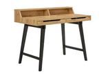 Boxxx Schreibtisch , Wildeiche , Holz, Holzwerkstoff , Wildeiche , teilmassiv , Holz , 2 Schubladen , rechteckig , eckig , 58x85x110 cm , Stauraum , Büromöbel, Büromöbel-Sets & Büromöbel-Serien, Büromöbelserien