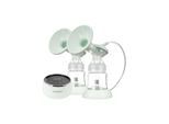 Kikkaboo Doppelmilchpumpe elektrisch Nessa 150 ml Flasche, Touchscreen Display grün