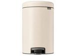 Brabantia Abfalleimer , Beige , Kunststoff , 12 l , 25.1x41.1x33.8 cm , Haushalt & Kleinelektro, Reinigung, Mülleimer & Abfallsammler