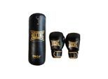 ASG Junior Boxing Bag - 15 Kg. (Gloves + Bag) Black/Gold