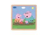 Barbo Toys Peppa Pig - Wooden Puzzle - Mud
