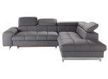 COTTA Ecksofa »Chef L-Form«, mit Kopfteilverstellung, wahlweise mit Bettfunktion