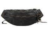 Umhängetasche X-ZONE, Mädchen, Gr. B/H/T: 43cm x 16cm x 8cm onesize, schwarz, Leder, Taschen Umhängetasche, echt Leder, Made in Italy