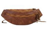 Umhängetasche X-ZONE, Mädchen, Gr. B/H/T: 43cm x 16cm x 8cm onesize, braun (cognac), Leder, Taschen Umhängetasche, echt Leder, Made in Italy