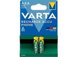 Akkus VARTA PHONE T 398 Micro AAA, f. Analoge/digitale Telefone, 2 Stück