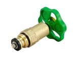 Ventiloberteil für Schrägsitzventil 1 1/4'' / DN32 - mit nichtsteigender Spindel und Fettkammeroberteil - 01818 3200 001