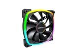 Montech AX140 PWM BK - Gehäuselüfter - 140mm - Schwarz mit RGB LED - 28 dBA