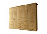 Drehtüren-Kleiderschrank "Mascella" | Kiefer | 100% ökologisch