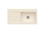 Villeroy und Boch Subway Style 60 Spüle 336100FU Spülbecken rechts, 1000x510 mm, ivory CeramicPlus