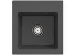 Villeroy und Boch Subway 45 XS Einbauspüle 678100i4 Spülbecken, 475 x 510 mm, graphit CeramicPlus