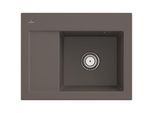 Villeroy und Boch Subway 45 Compact Einbauspüle 331300TR Einbauspüle rechts, 650 x 510 mm, timber CeramicPlus
