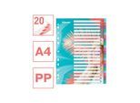 Esselte Colour'Breeze A4 Register 20 Taben, PP