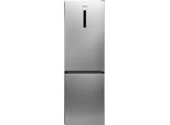 GORENJE Kühl-/Gefrierkombination "NRC 61 CSXL4", C (A-G), silber, Rechtsanschlag, Display außen, Kühlschränke