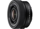 SONY Zoomobjektiv "E PZ 16-50mm F3.5-5.6 OSS II", schwarz, B:6,6cm H:3,13cm, Objektive