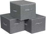Flachbox, 40x30x25cm, grau