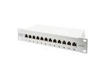 DIGITUS DN-91612S-EA-G - Patch Panel - 1U - 10"