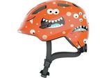 Kinderfahrradhelm ABUS "SMILEY 3.0" Gr. M, orange (orange monster), Helme, Kinder, M Kopfumfang: 50cm - 55cm