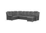 Wohnlandschaft HOME AFFAIRE "Boston U-Form", braun (fango), B:333cm H:102cm T:216cm, 64% Polyurethan, 25% Polyester, 11% Baumwolle, Sofas, Gemütliche Wohnlandschaft mit hoher Rückenlehne in klassischem Design