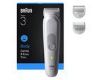 Braun Haarschneider »Bodygroomer BG3530«, Extra Hautschutz, 80 Min Akkulaufzeit, wasserdicht