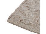 Schurwollteppich "Terra" | 90x180 cm | braun | 100% ökologisch
