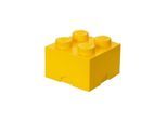 LEGO STORAGE BRICK 4 - YELLOW
